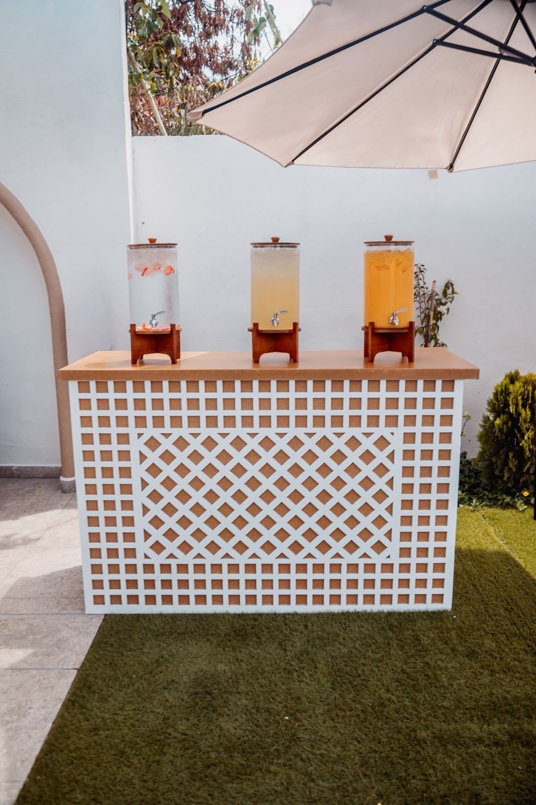Barra de aguas frescas